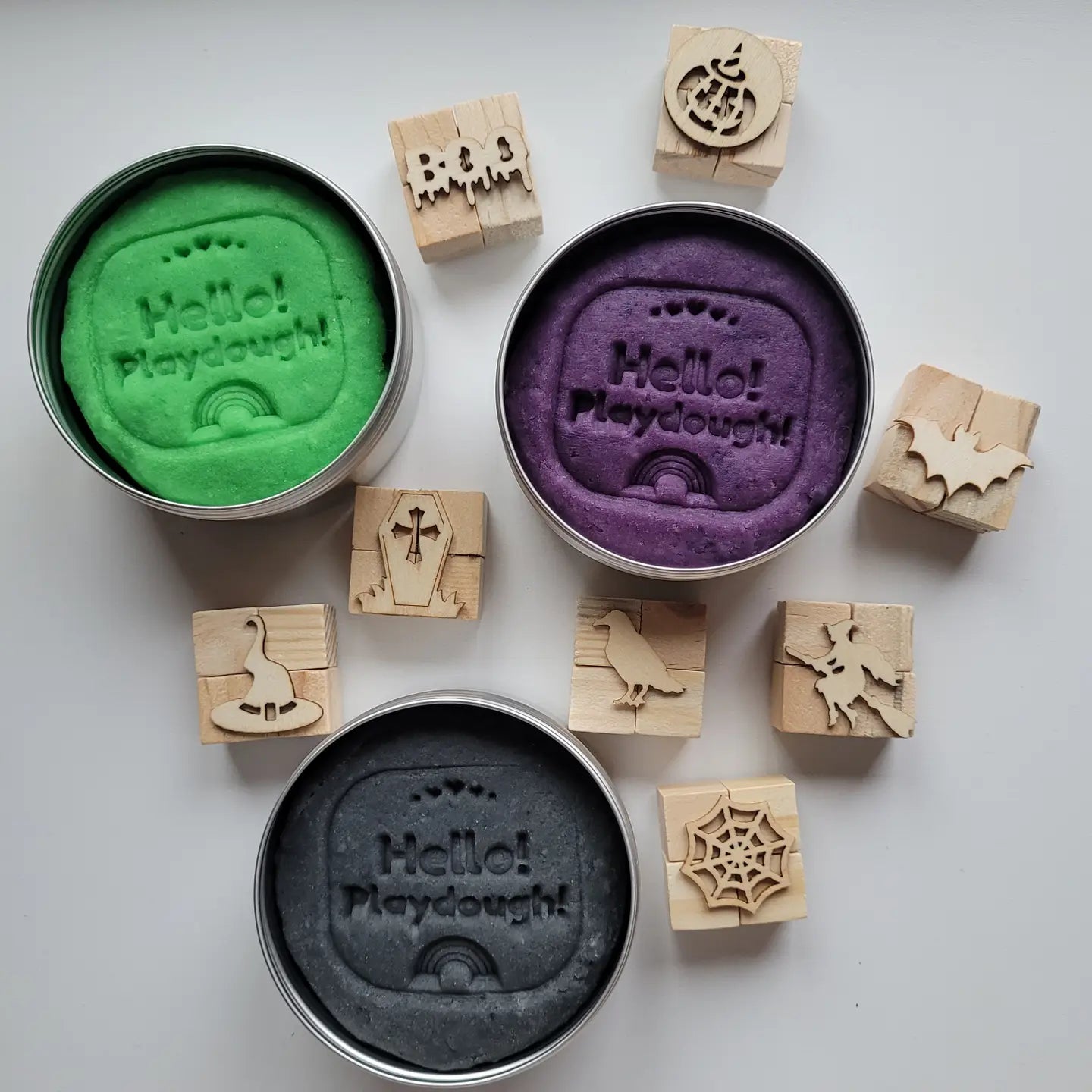 Hello! Playdough! Halloween Playdough Kit
