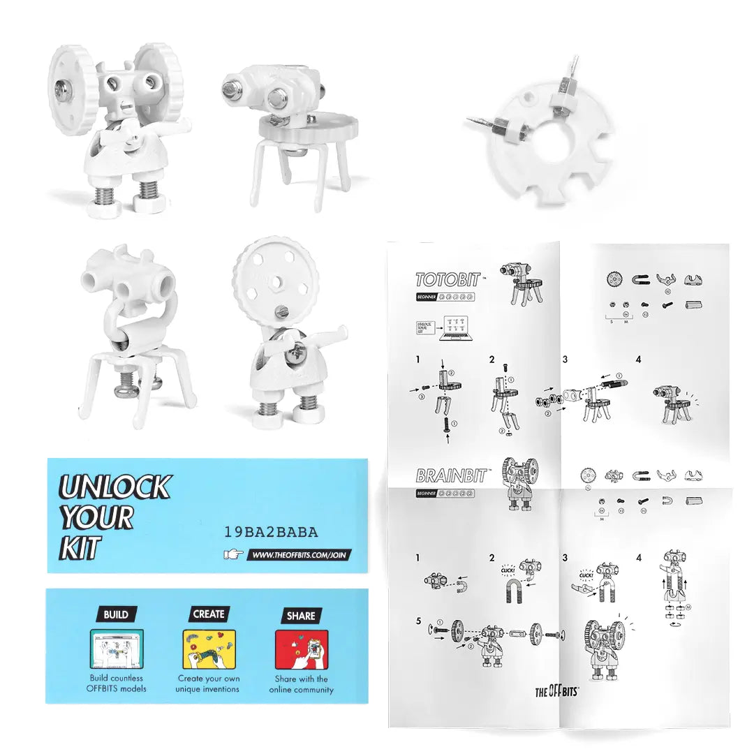THE OFFBITS White Colour Kit- available mid August *