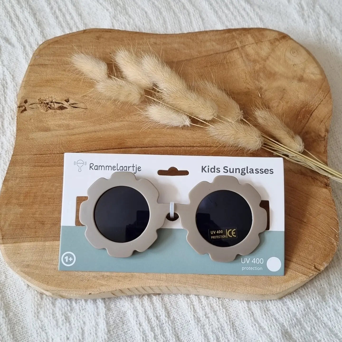 Children's Sunglasses UV400 Flower - Taupe