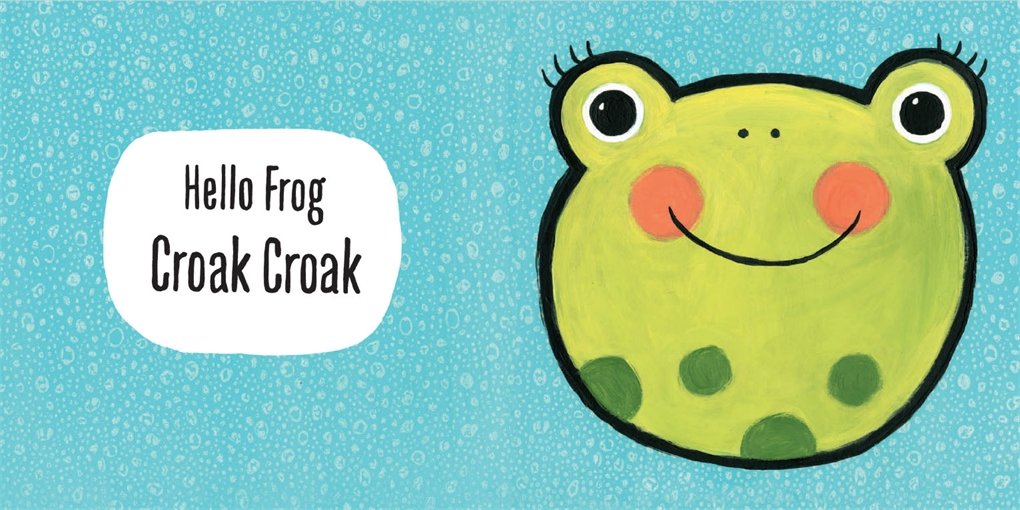 Say Hello Hardcover Book