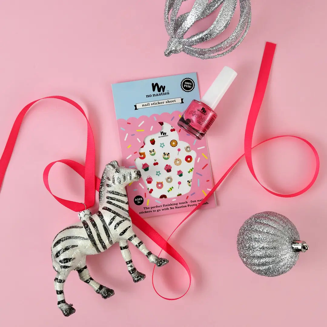 20 Free Non Toxic Nail Polish - Bright Pink