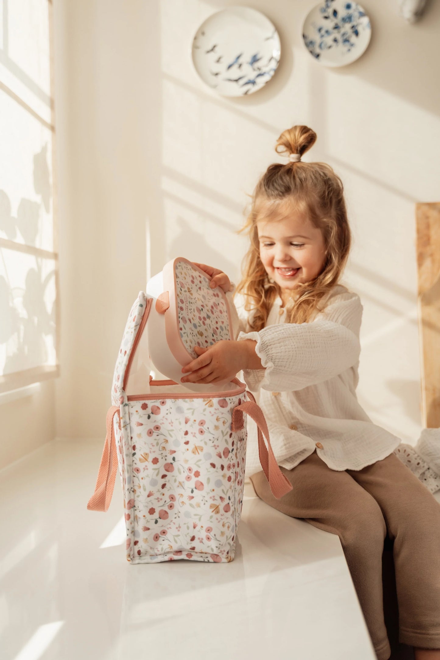 Little Dutch Cooler Bag - Flowers & Butterflies