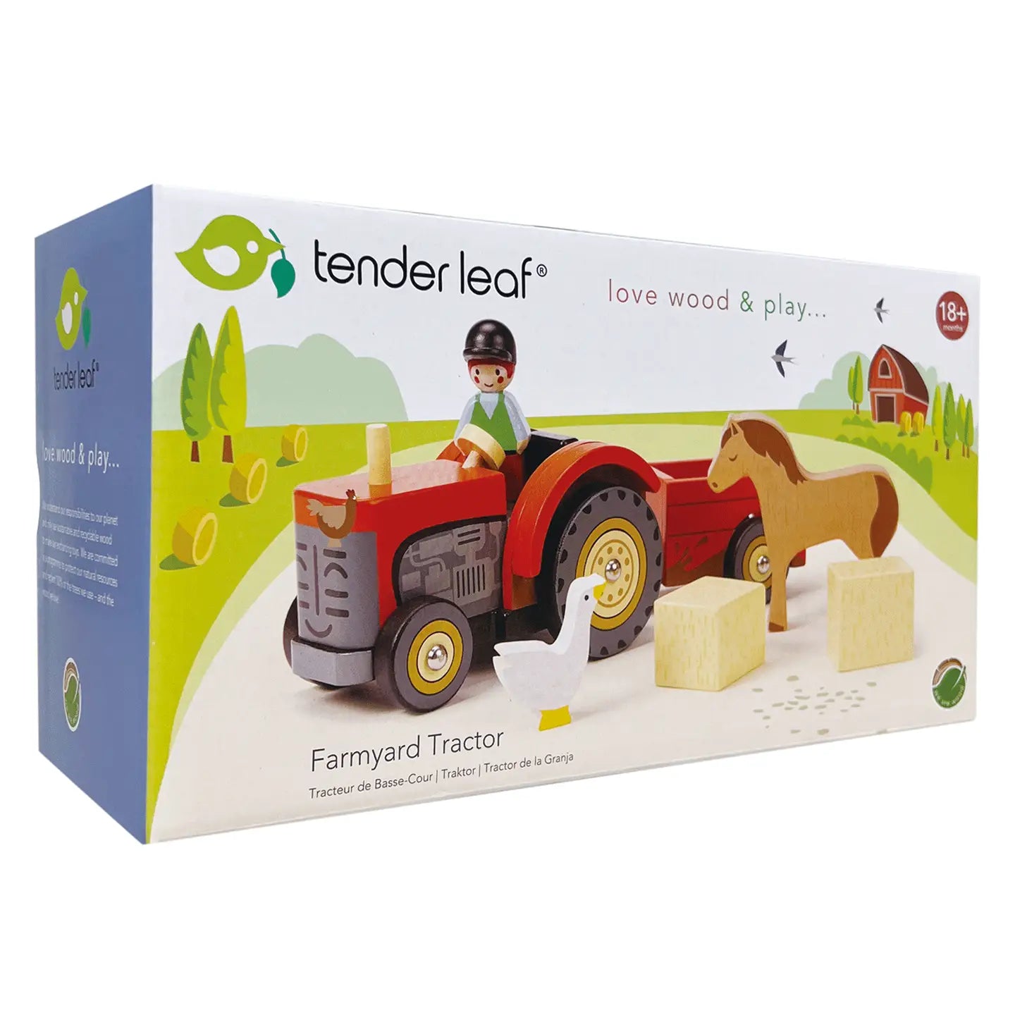Tenderleaf Toys Farmyard Tractor