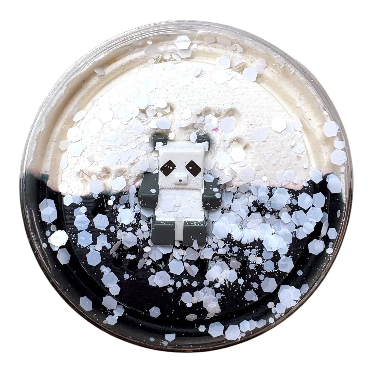Panda Cube - Playdough