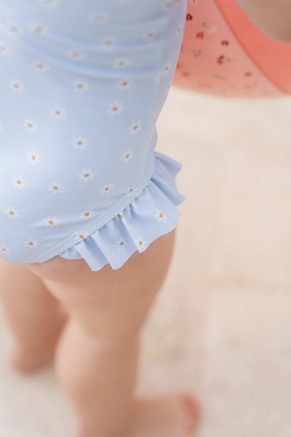 LITTLE DUTCH Swimsuit - Daisies Blue