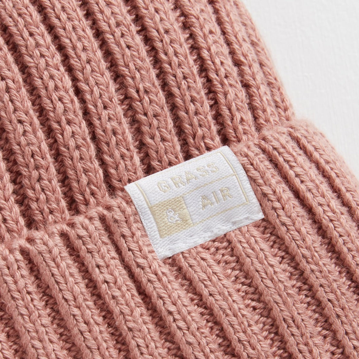 GRASS & AIR Rose Beanie Hat