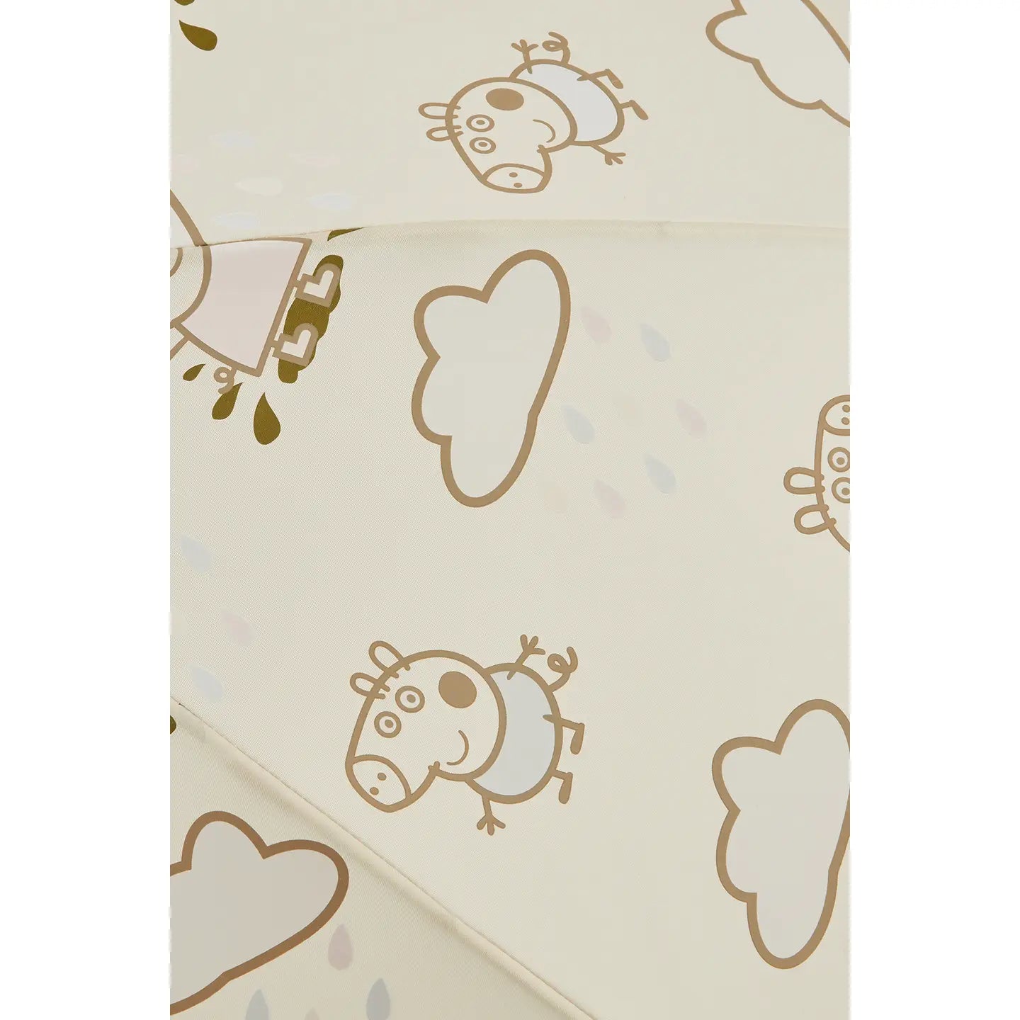 GRASS & AIR Peppa Pig Little Kids Colour-Revealing Umbrella in Stone