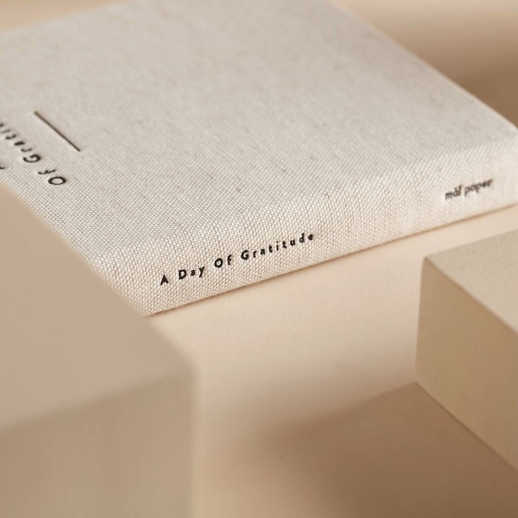 Day Of Gratitude Journal - Cotton