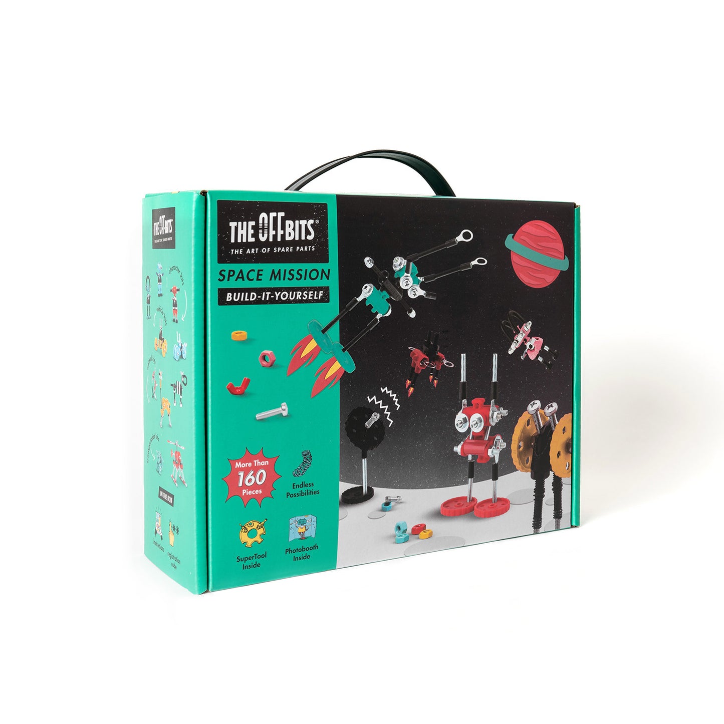 The OffBits Space Adventure Construction Toy Kit