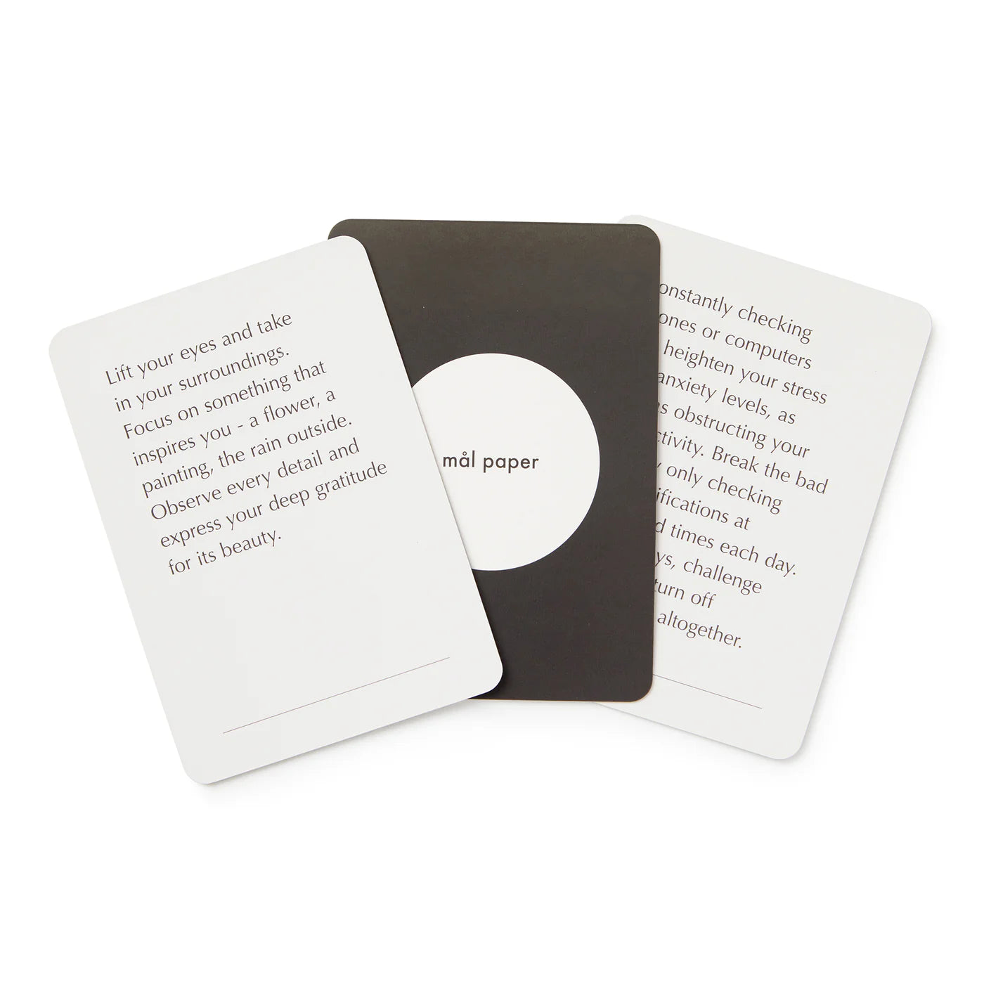 Mindfulness Meditation Cards