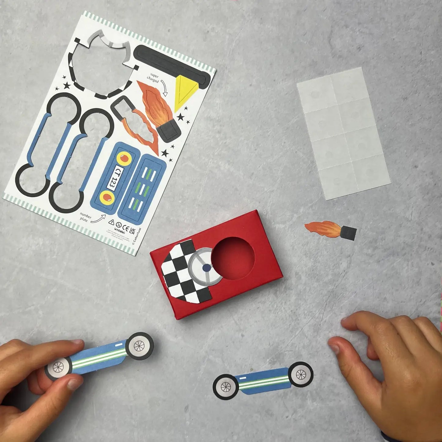 Cotton Twist Craft Kit: Make Your Own Matchbox Racing Car