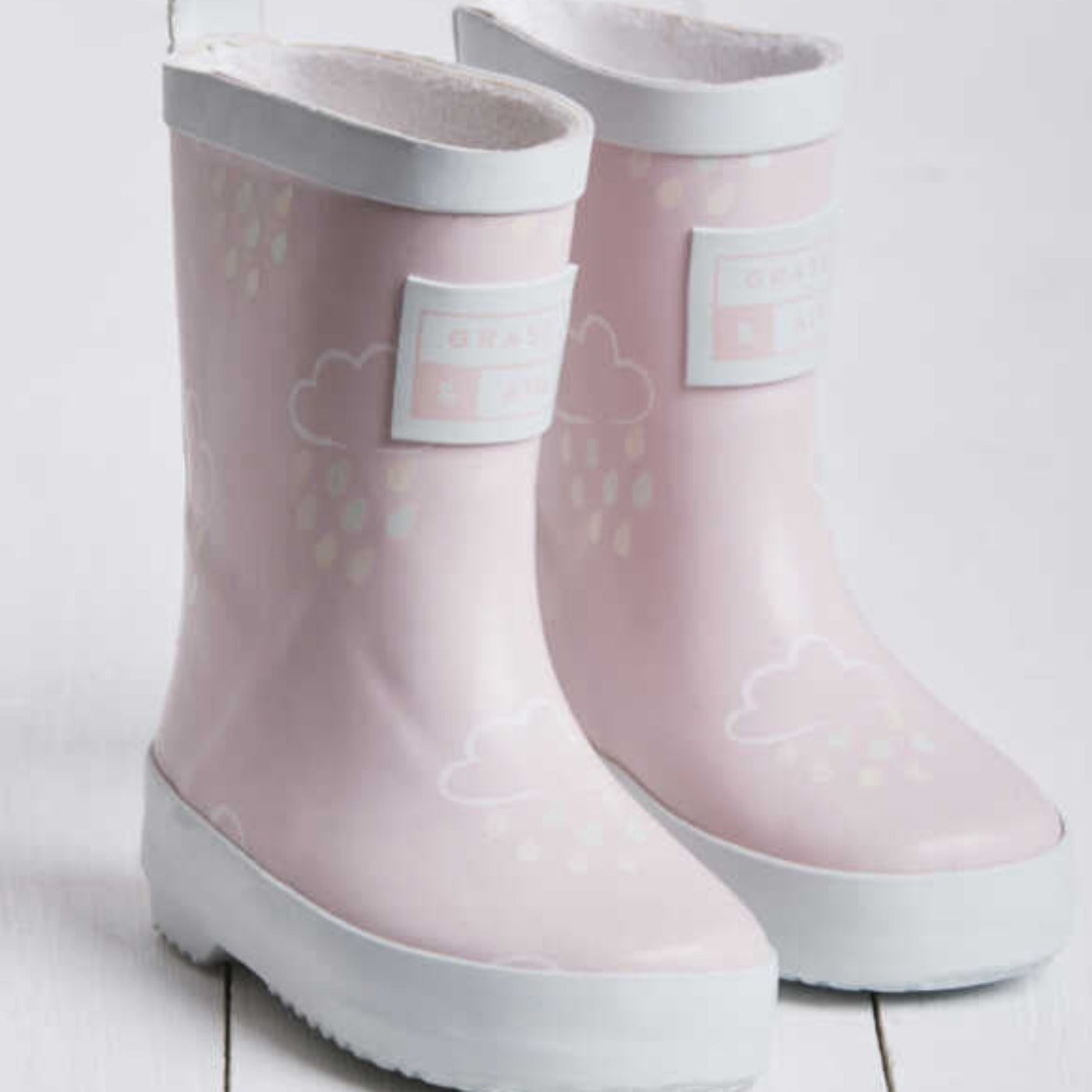 Colour Changing Wellies - Baby Pink