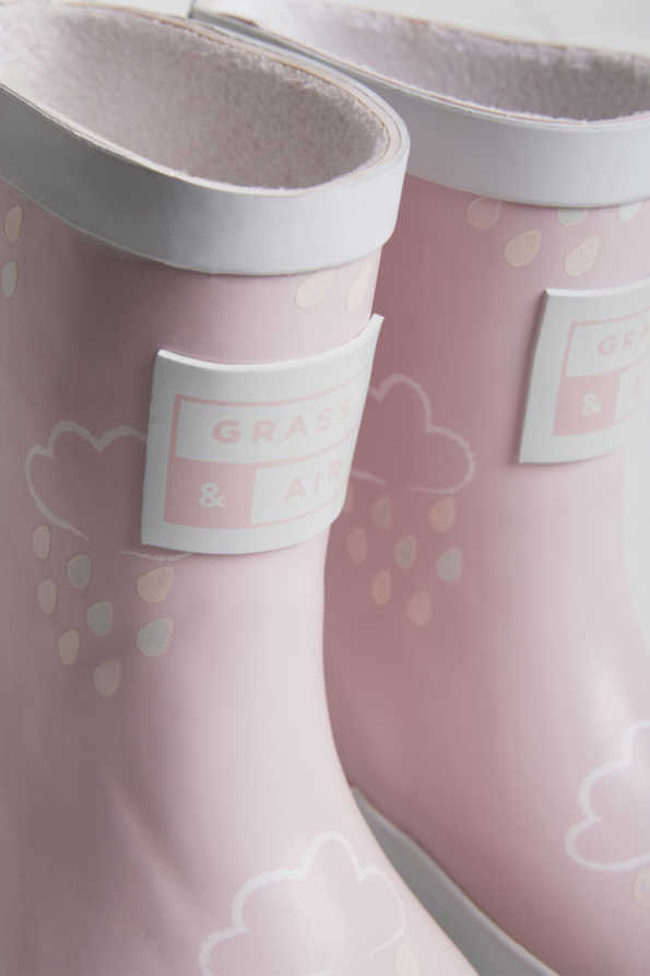 Colour Changing Wellies - Baby Pink