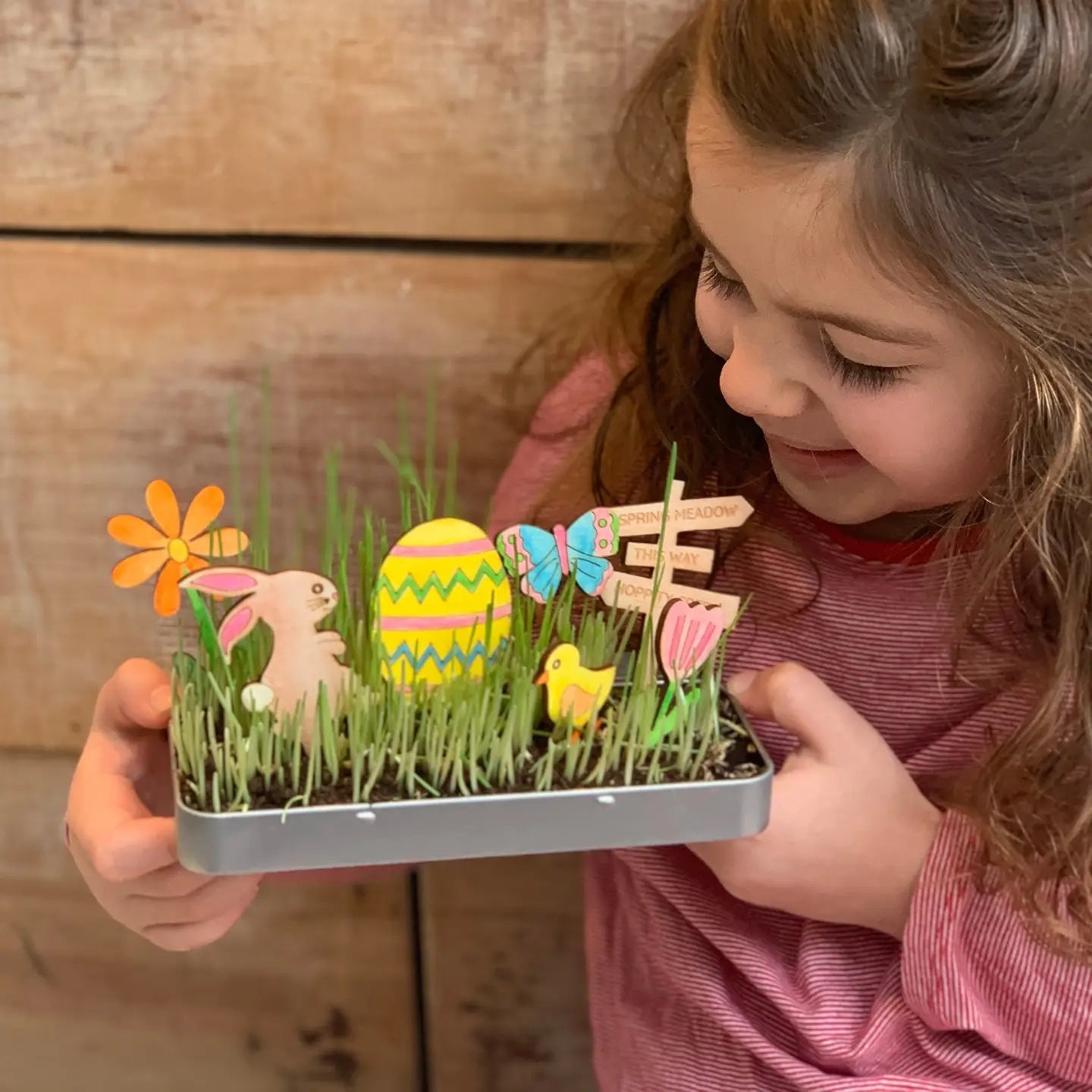 Cotton Twist Craft Kit - Make Your Own Spring Garden For Kids