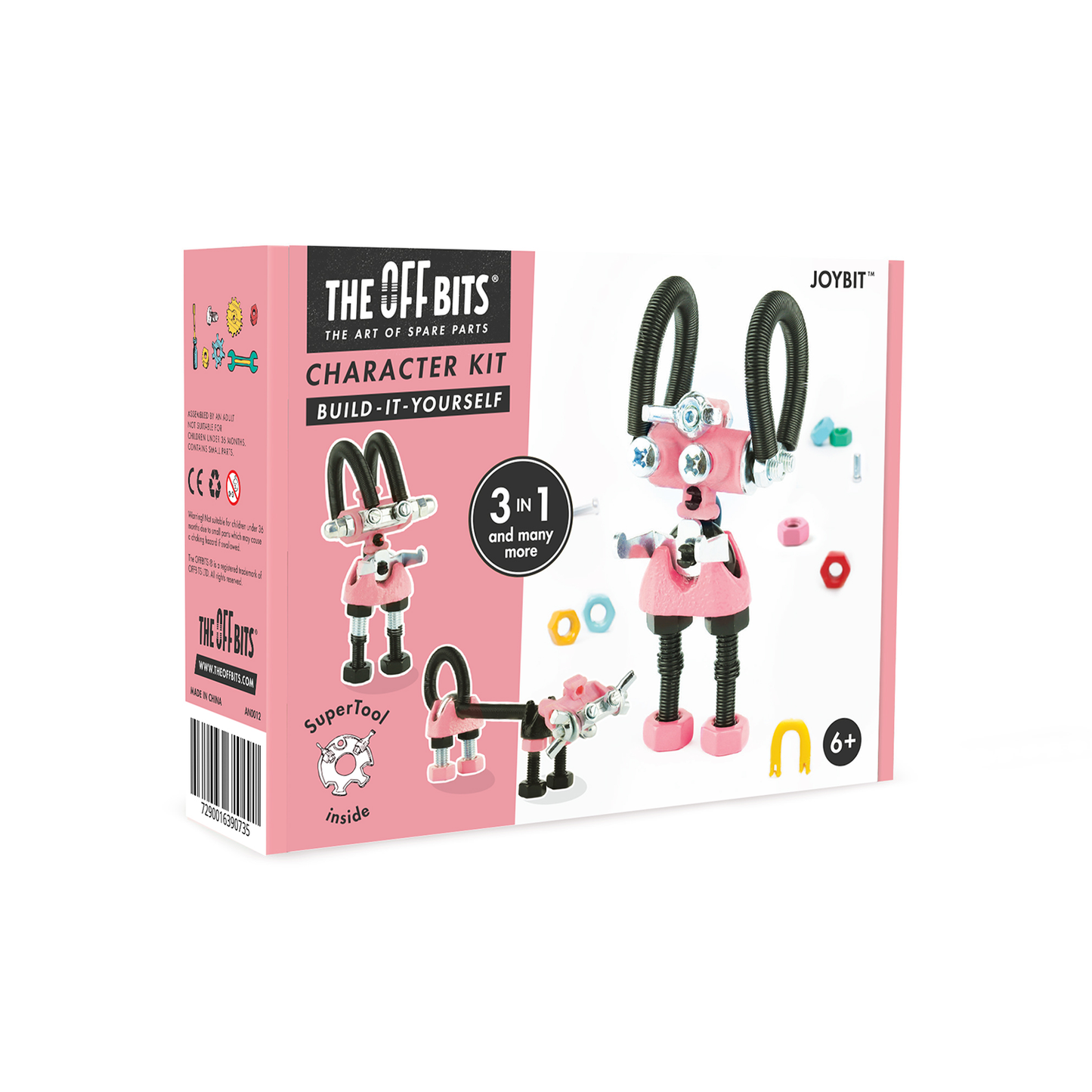 The OffBits Character Kit: Educational DIY Toy, Robot Build Kit