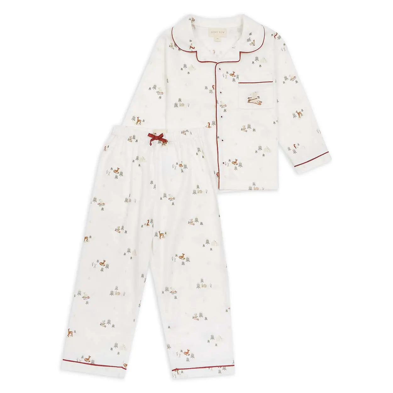 Avery Row Boys Pyjamas - Winter Ski