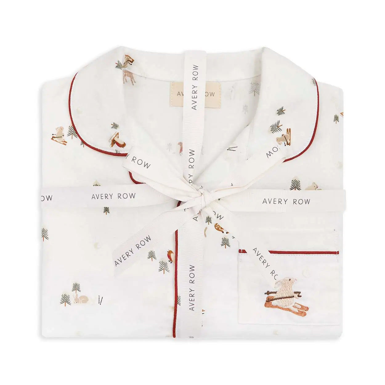 Avery Row Boys Pyjamas - Winter Ski