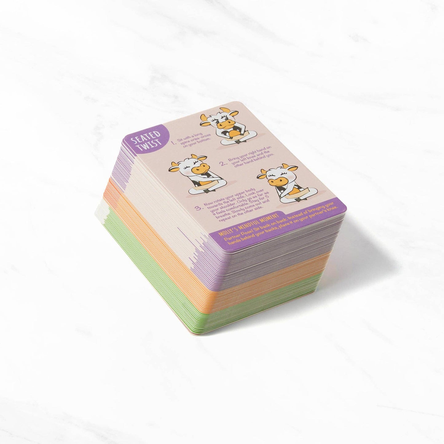 Myga Kids Yoga Cards – 52 Illustrated Yoga & Mindfulness