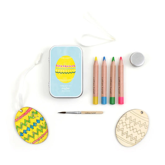Easter Decoration Gift Tin - Diy Craft Kit For Kids