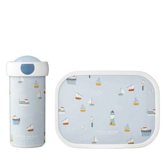 Little Dutch Little Sailors Lunch Box and Bottle Set