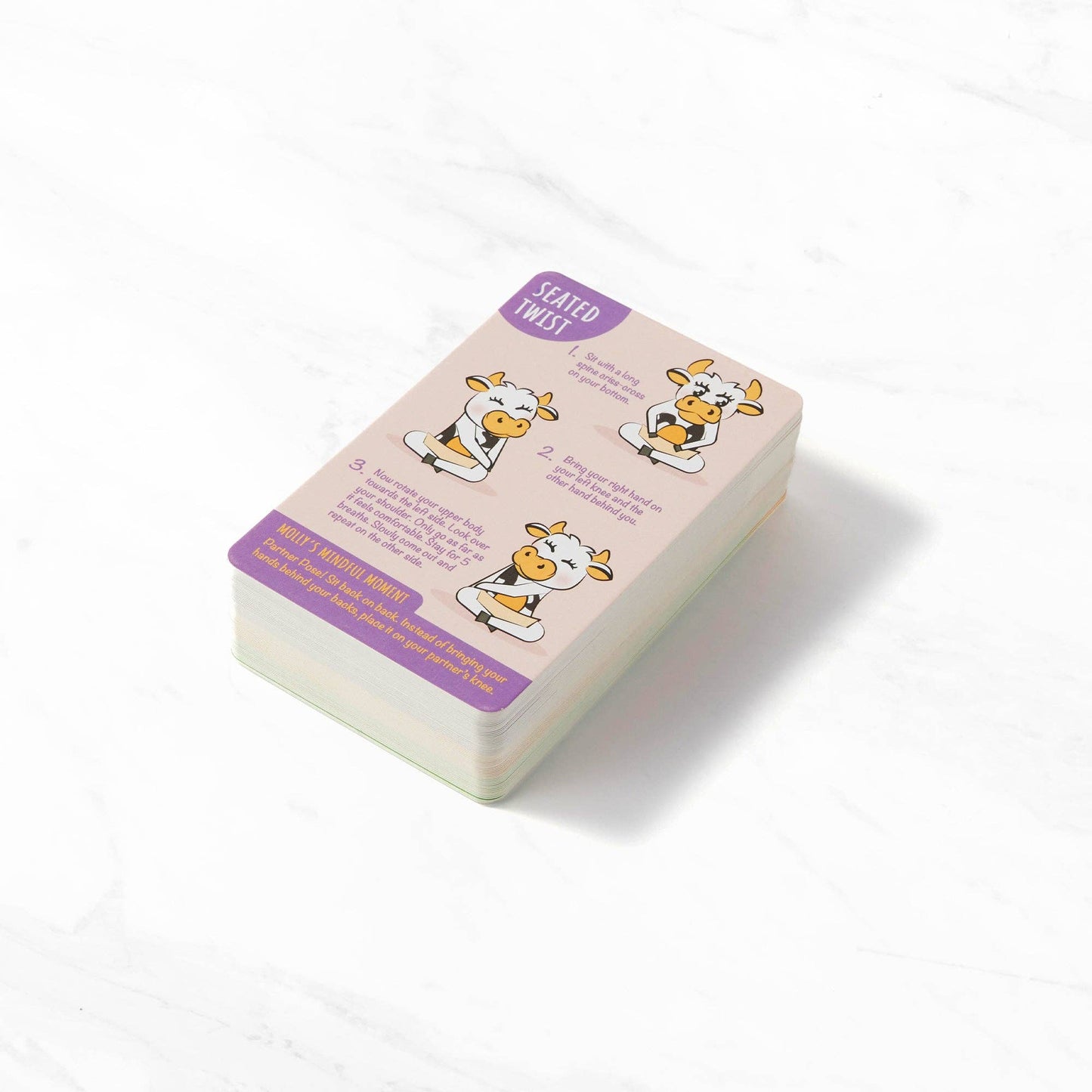 Myga Kids Yoga Cards – 52 Illustrated Yoga & Mindfulness