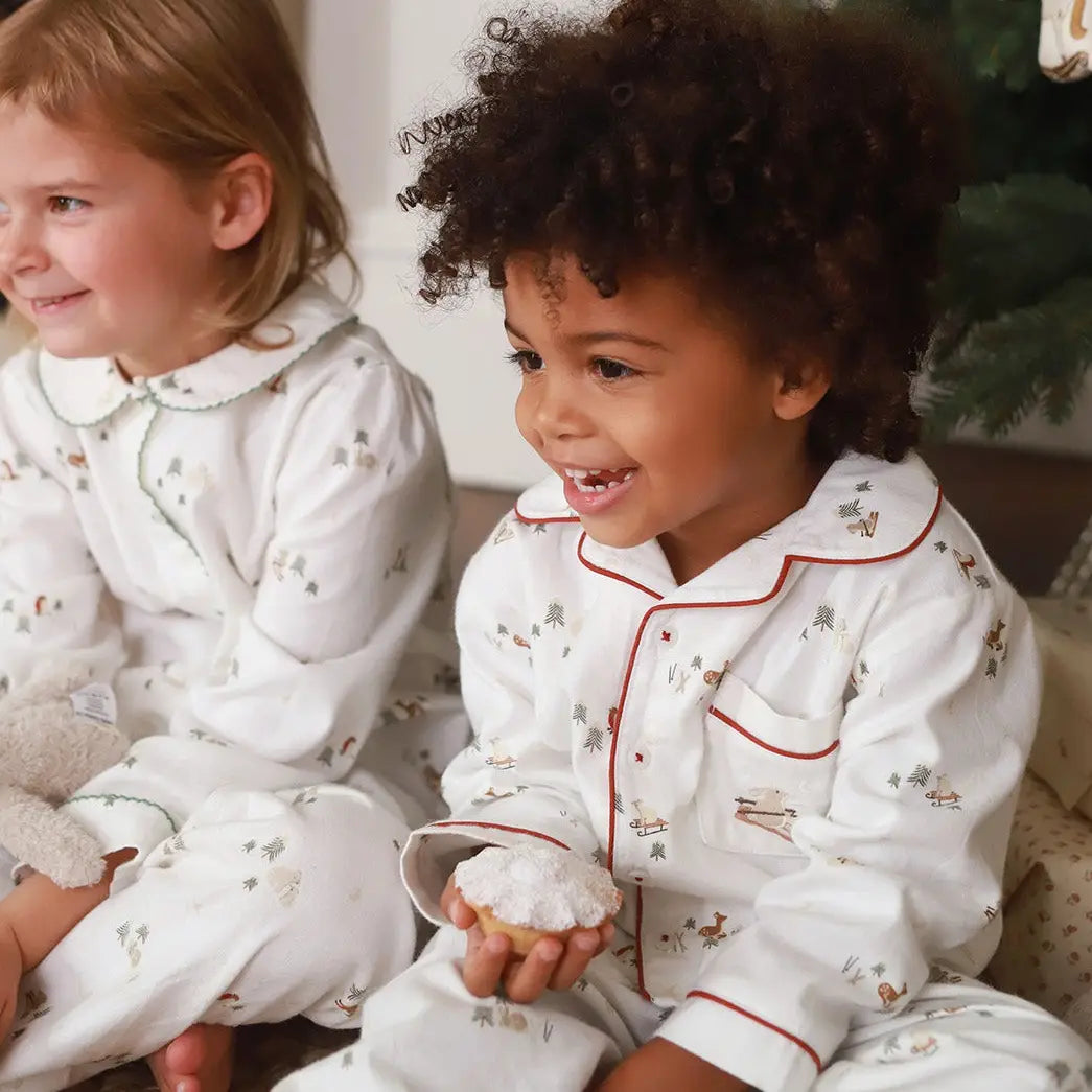 Avery Row Boys Pyjamas - Winter Ski
