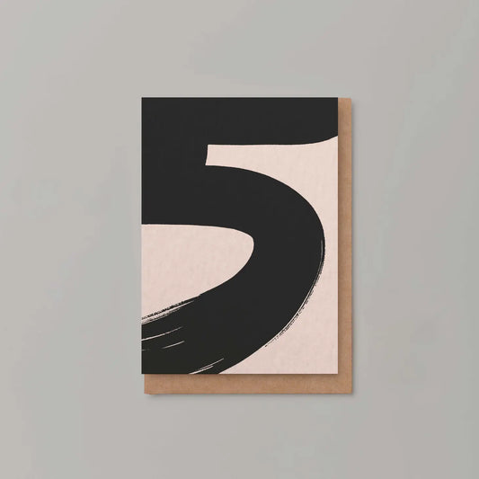 5th Birthday Greeting Card