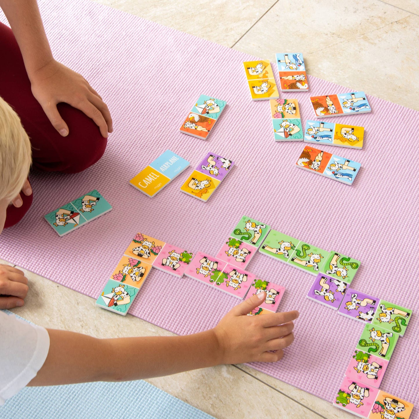 Yoga Domino Movement Game