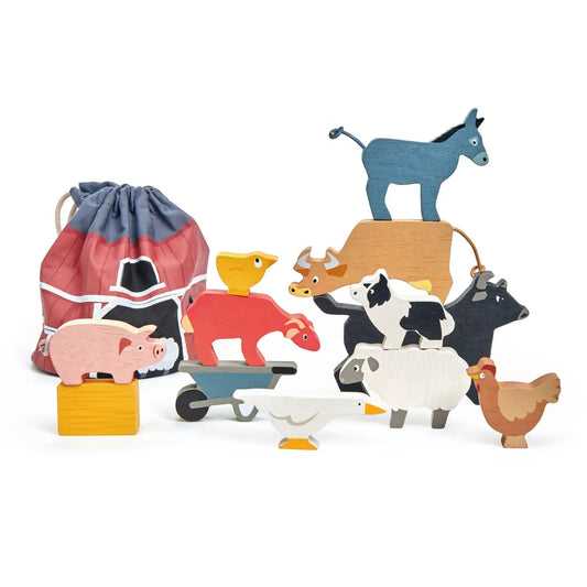 Tenderleaf Toys Stacking Farmyard