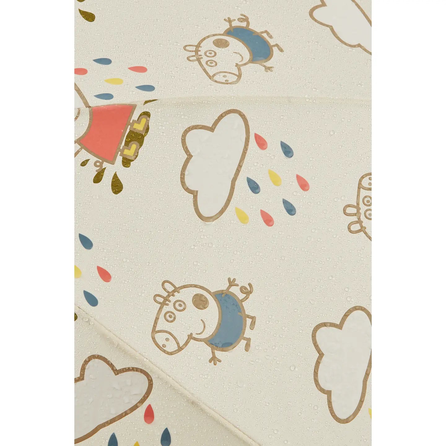 GRASS & AIR Peppa Pig Little Kids Colour-Revealing Umbrella in Stone