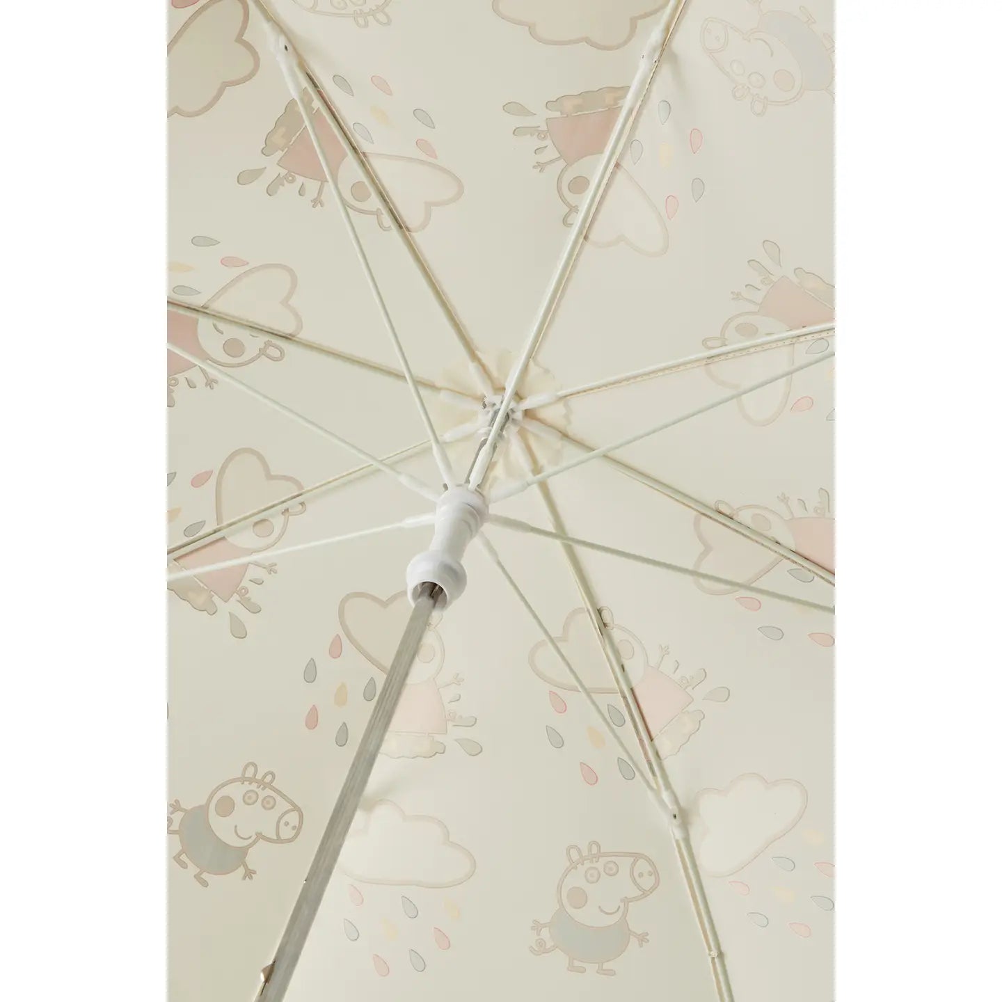 GRASS & AIR Peppa Pig Little Kids Colour-Revealing Umbrella in Stone