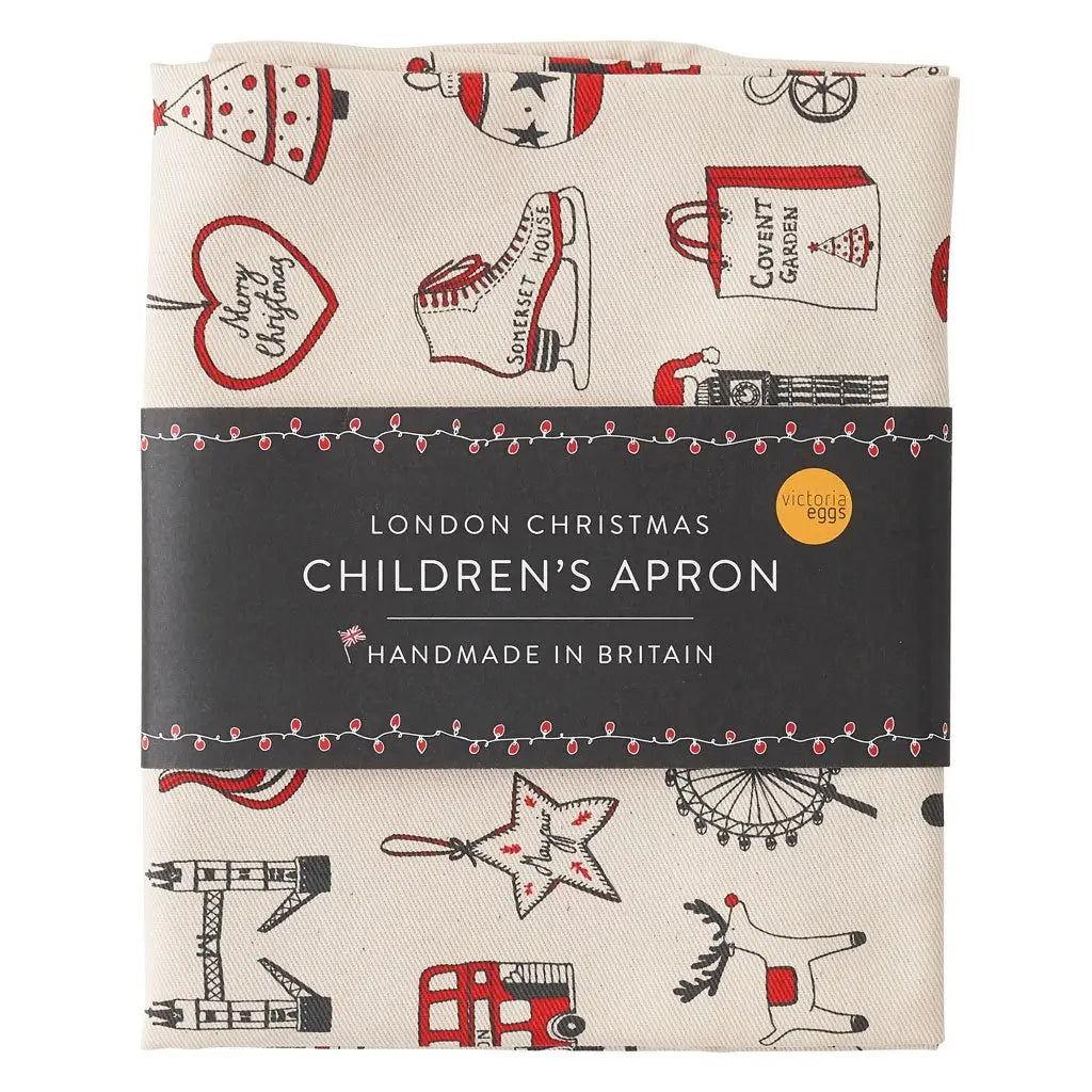 Children’s London Christmas Apron