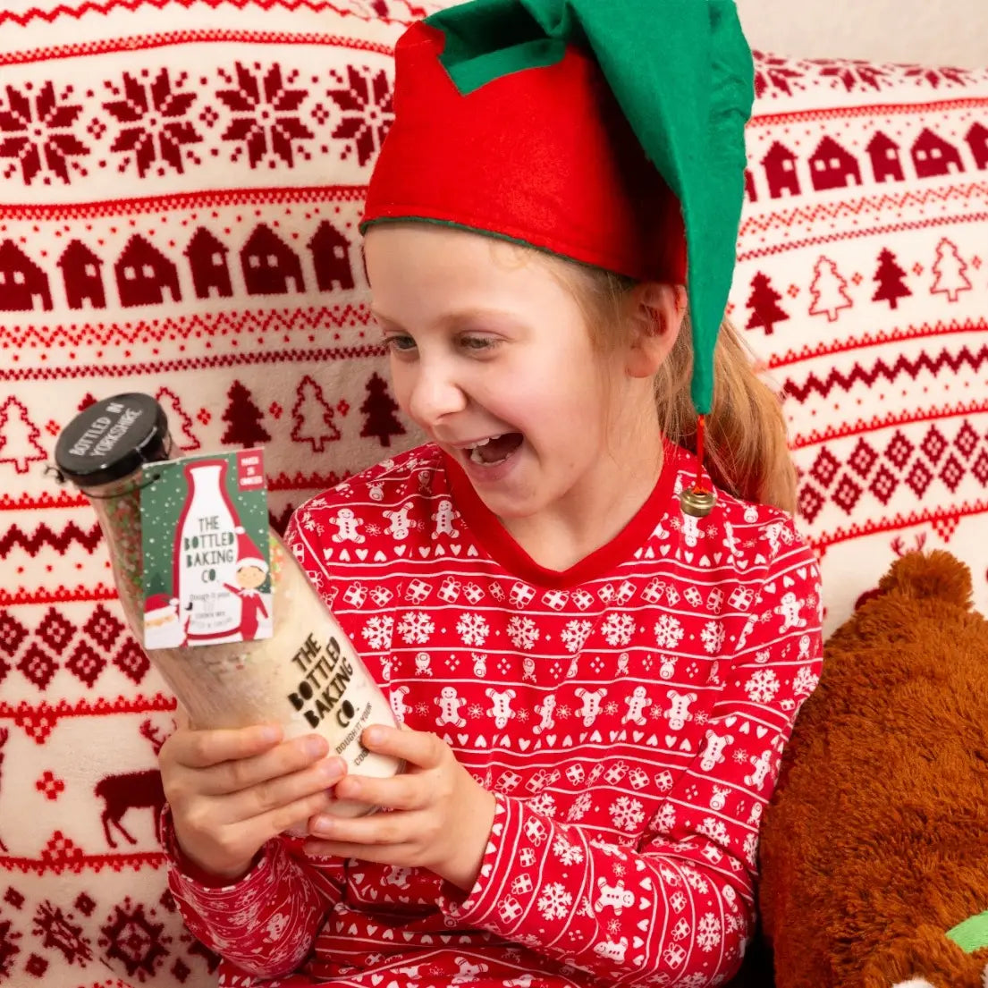 The Bottled Baking Co 'dough It Your Elf' Cookie Baking Mix