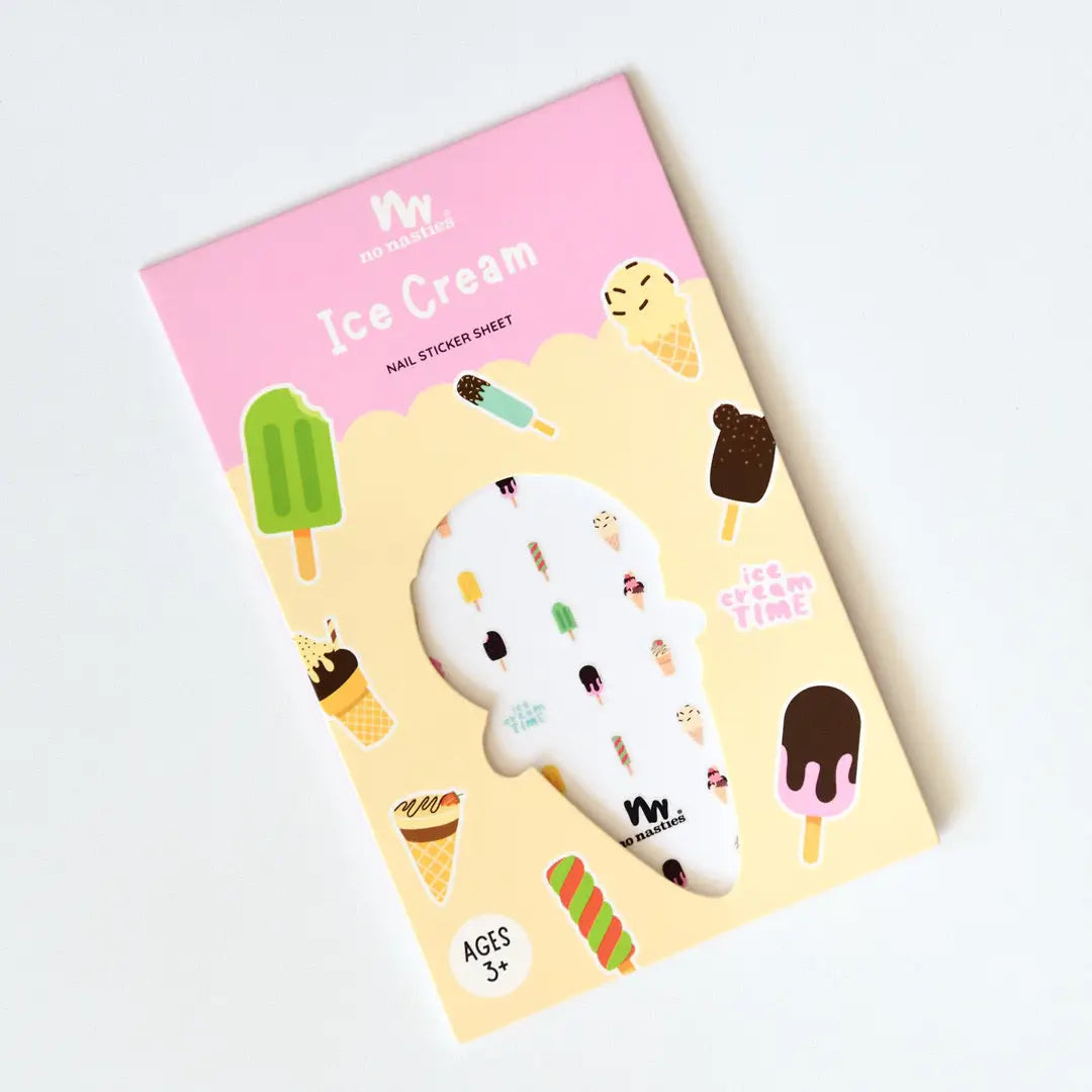 No Nasties Kids Mermaid Nail Stickers