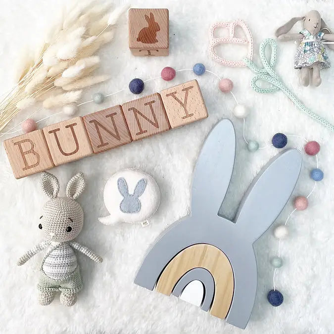 Woodland Friends Bunny Stacking Puzzle Toy